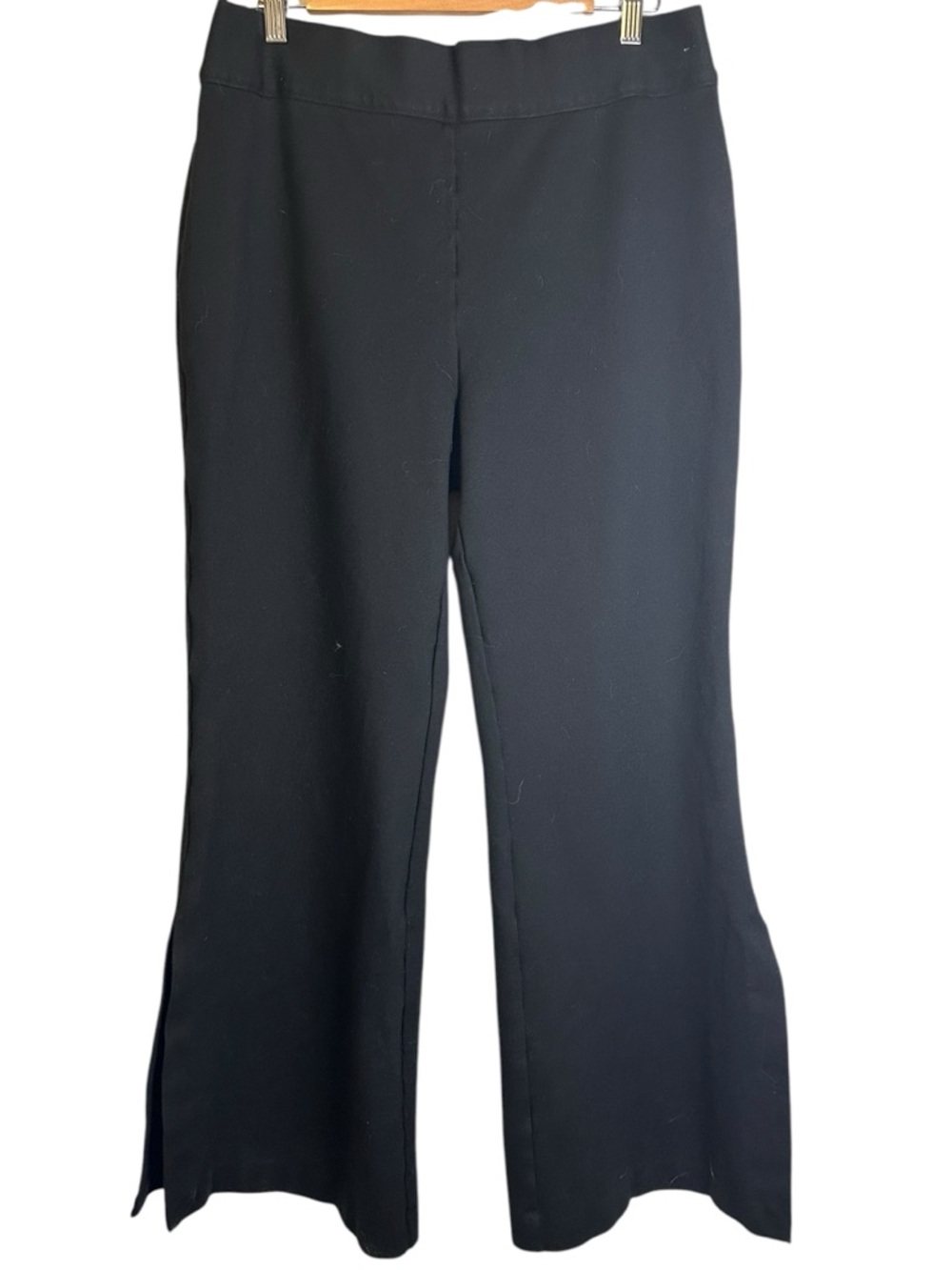Spanx The Perfect Double Slit Flare Pants Pull On Ponte Quiet Luxury Workwear 1X